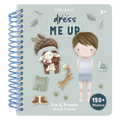 Little Dutch Dress Up Sticker Book Jim Forest Friends