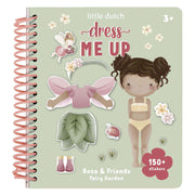 Little Dutch Dress Up Sticker Book Rosa Fairy Garden - afbeelding 1