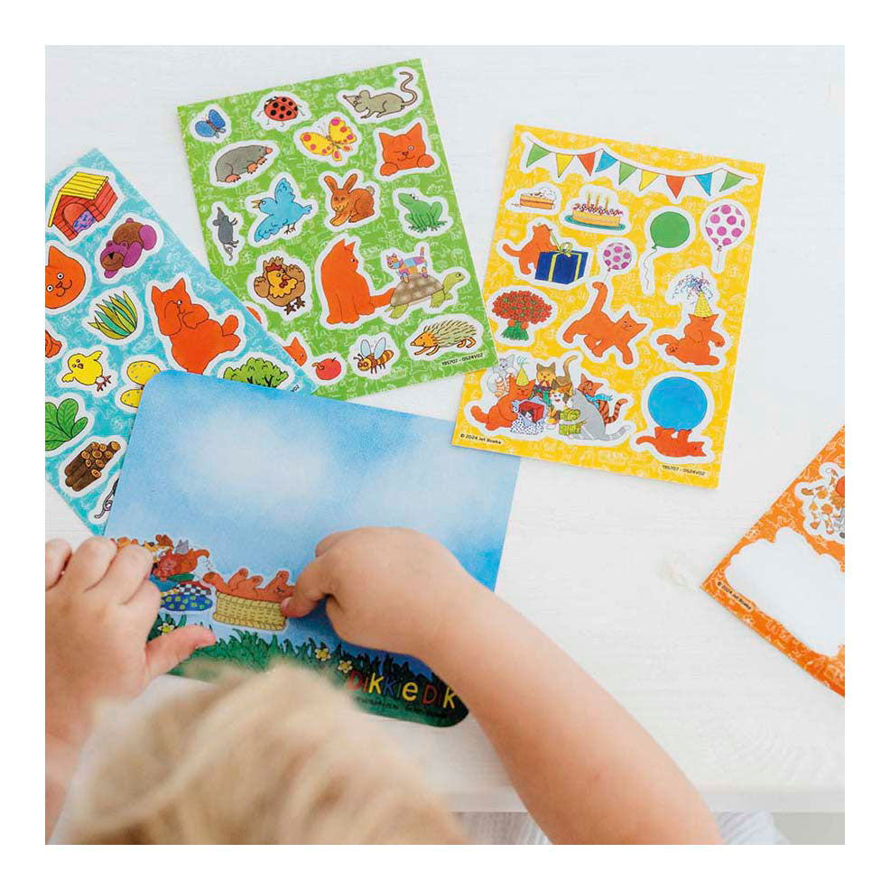 Bambolino Toys Dikkie Dik Window Stickers, 45dlg.