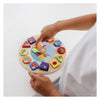 Bambolino Toys Dikkie Dik Wooden Learning Clock, 12dlg.