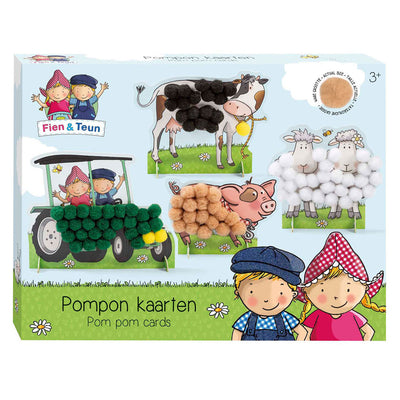 Toys Bambolino Fien Teun Pompom joue