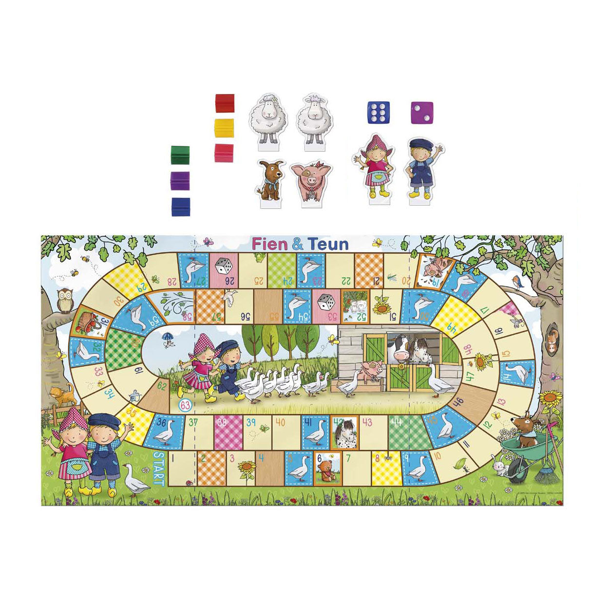 Game Board Fien et Teun