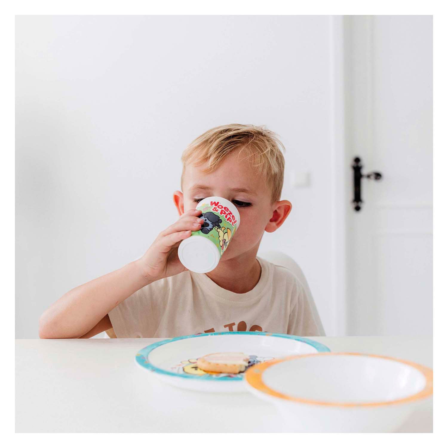 Jouets bambolino woezel pip eetset, 3dlg.