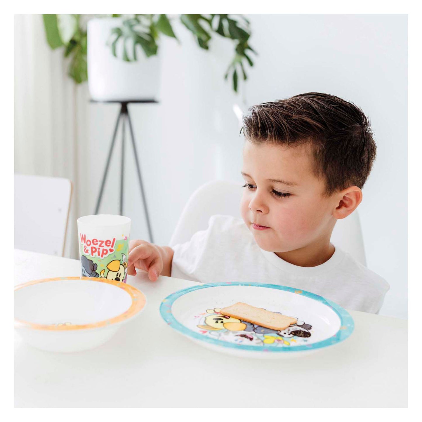 Jouets bambolino woezel pip eetset, 3dlg.