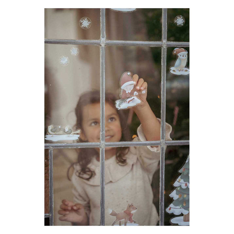 Autocollants de fenêtre de Noël jouets Bambolino