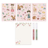 Ensemble de panneaux et d'aimants Little Dutch Rosa Friends