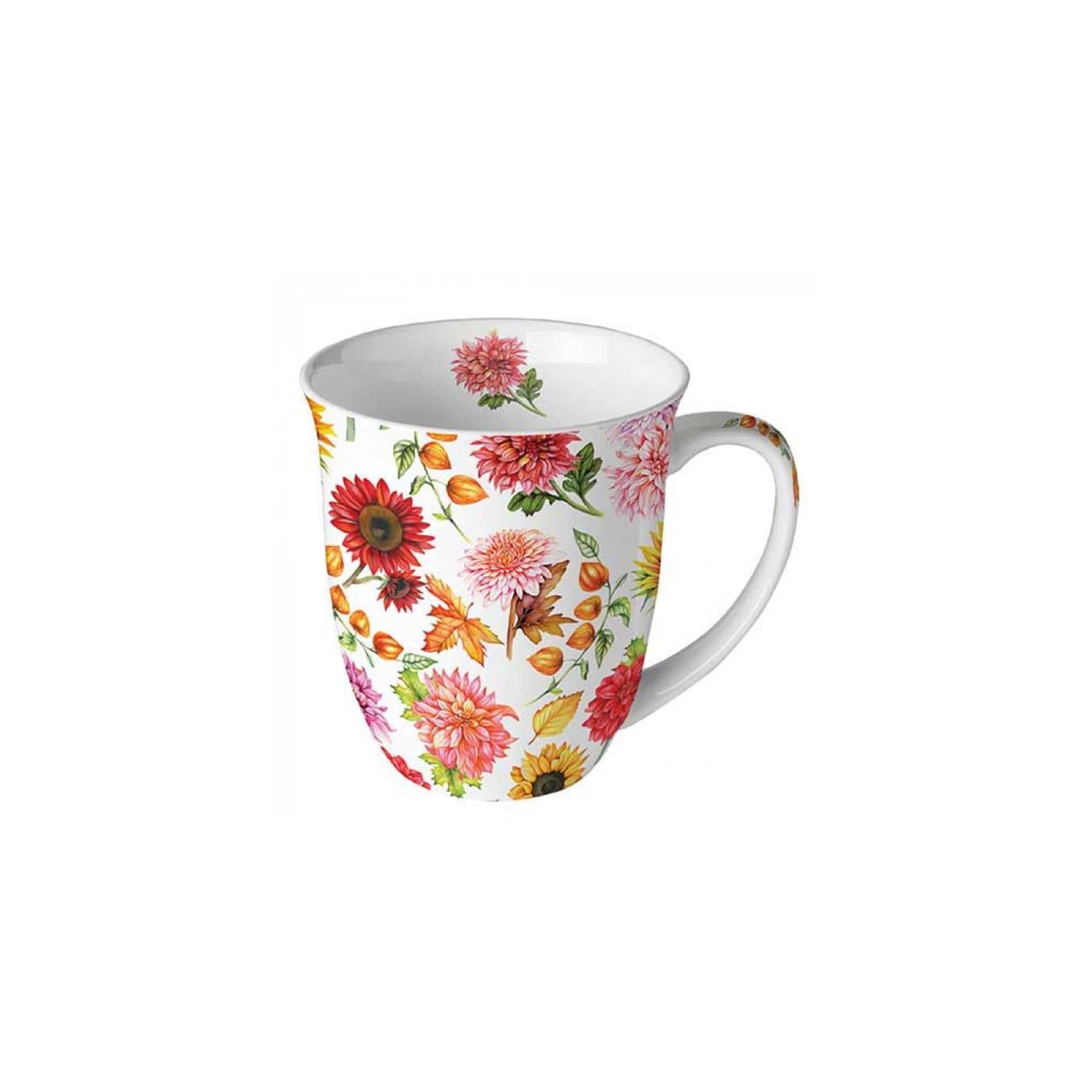 Mug Ambiente 400ml floraison d'automne