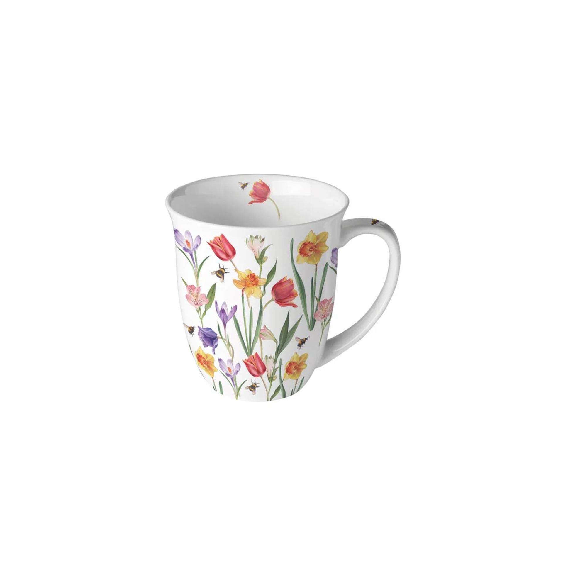 Mug Ambiente 0,4l fleurs au printemps