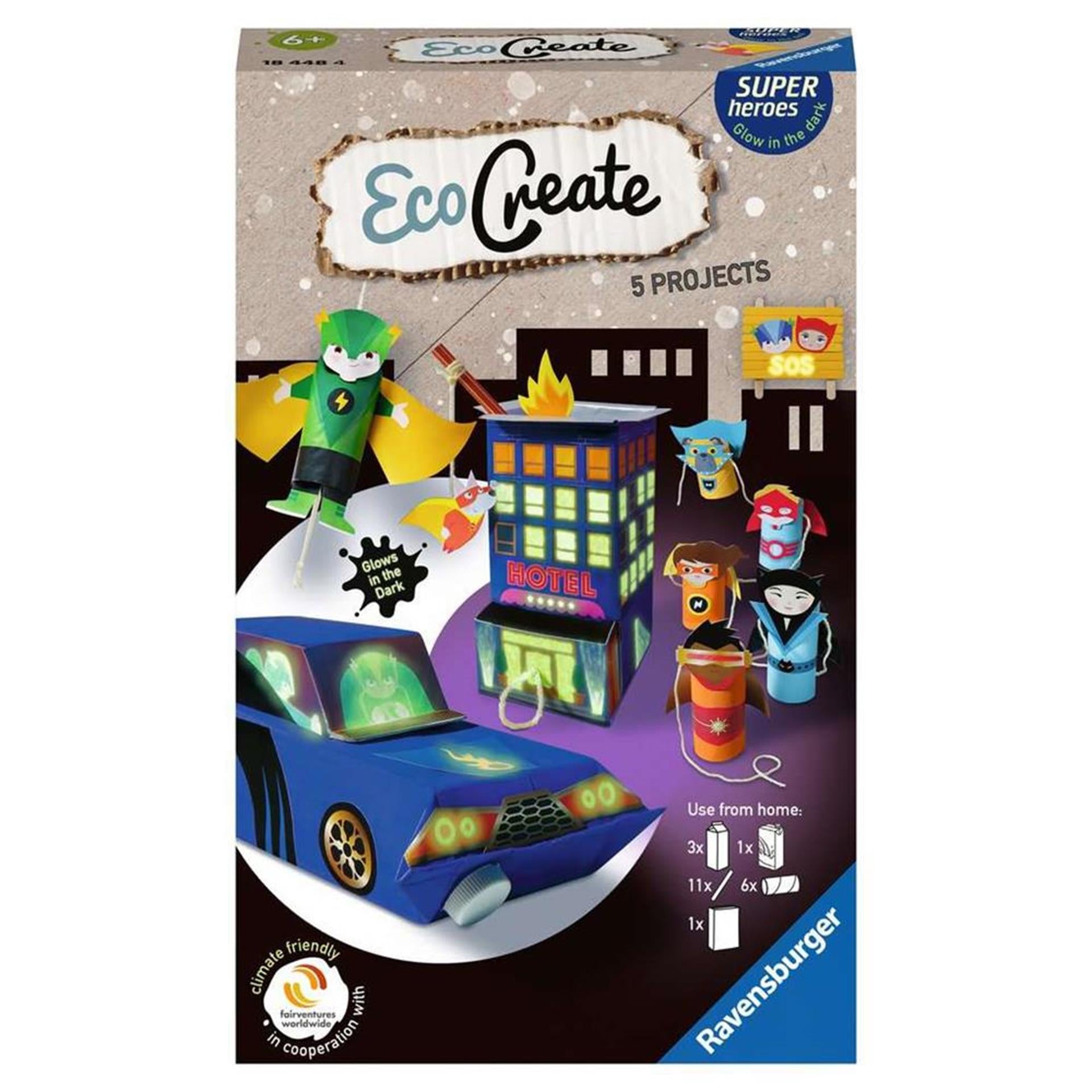 Ravensburger écocrée des mini super-héros