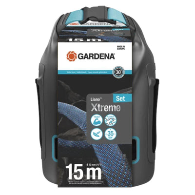 Gardena Textile Snake Liano 15 m Set, avec sac de rangement