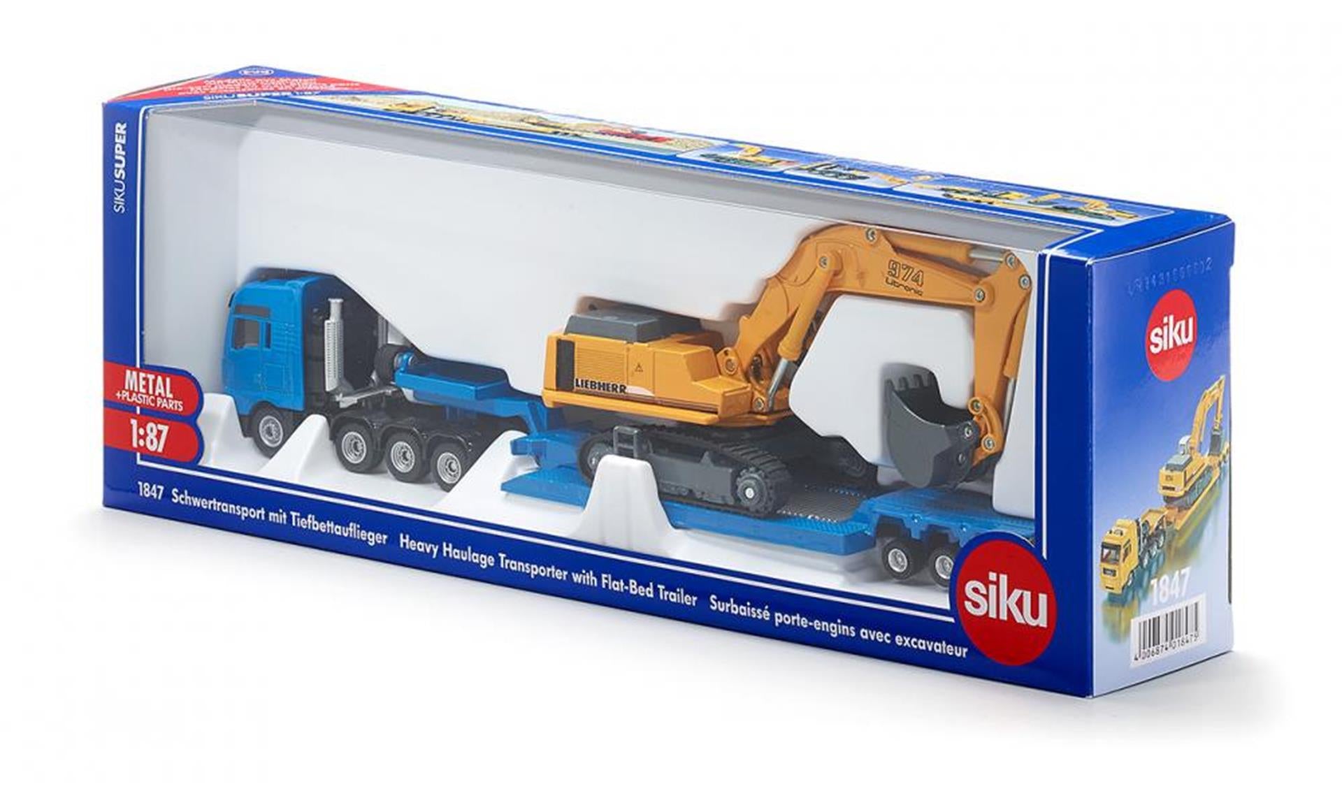 Siku 1847 transp lourd avec chargeur surbaissé