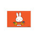 Miffy aimant artiste orange 8x5,5cm
