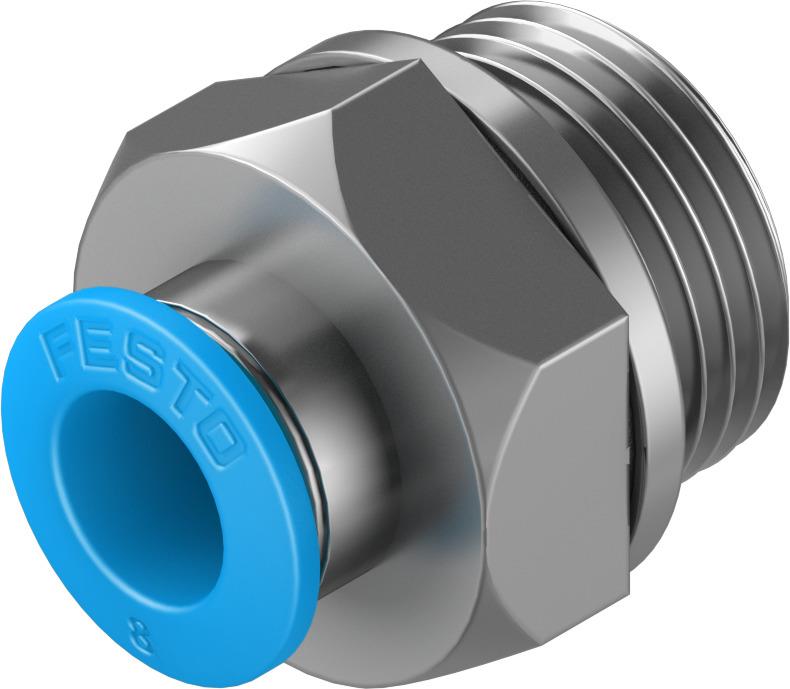 Raccord enfichable Festo qs-g3 8-8