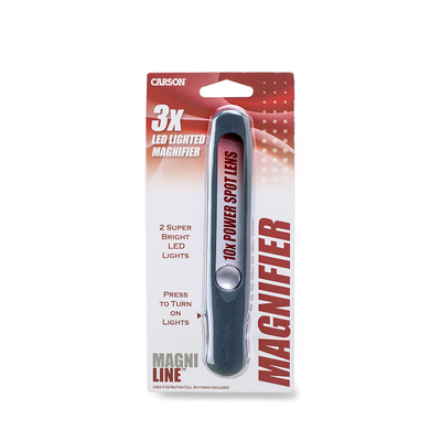 Carson Reading Intinial Mangline MT-25 avec LED et Spotlens 3x160 mm