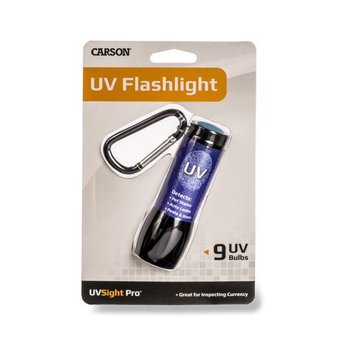 Carson UV LED Lampe de poche UVSight Pro