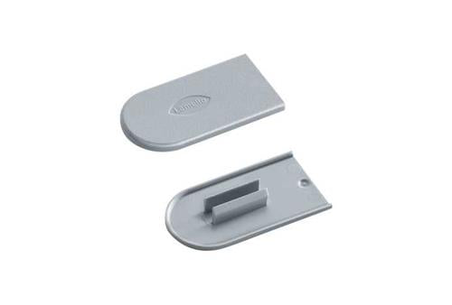 Caches Lamello armoireo ral7040 (100pcs)