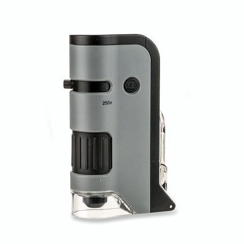 Carson Handmicroscope MP-250 Microflip 100-200x avec adaptateur de smartphone