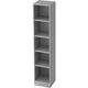 Bibliothèque Bach Hammerer 5fh 5 compartiments gris 2004 x 406 x 400 mm