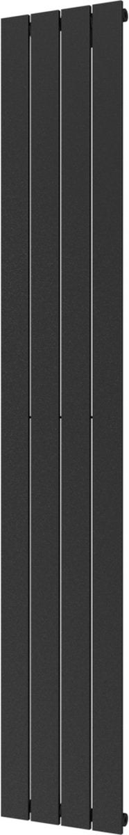 Plieger Cavallino Retto Radiateur design unique – 180 cm x 29,8 cm – 614 watts – graphite noir (graphite noir)