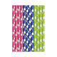 Pailles en papier Duni cocktail points 25 pcs