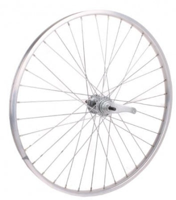 Roue arrière 26 x1 3 8. Rim en aluminium, KT REMNAAF Silver
