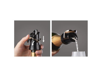 Serveur économiseur de vin et champagne sous vide