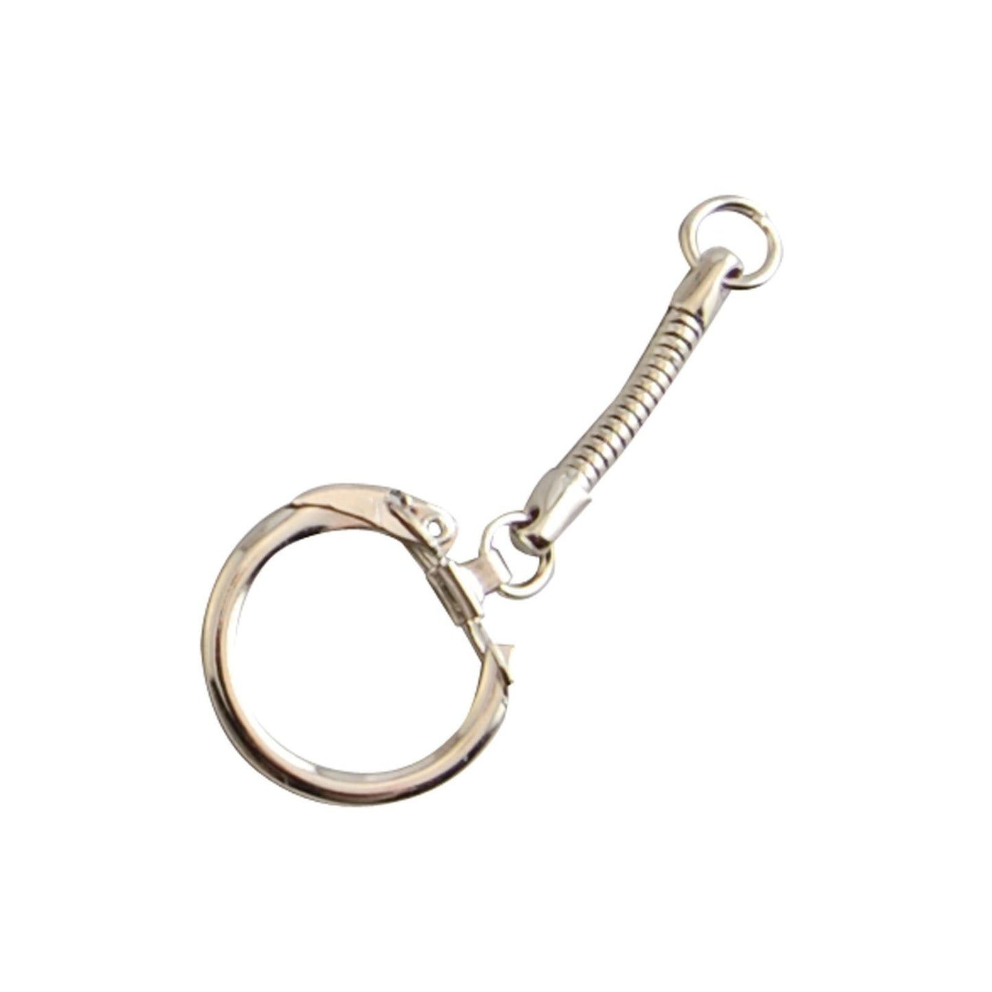 Vaessen creative • porte-clés 63mm 50pcs argent
