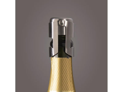 Vin Vin Champagne Stopper en acier inoxydable