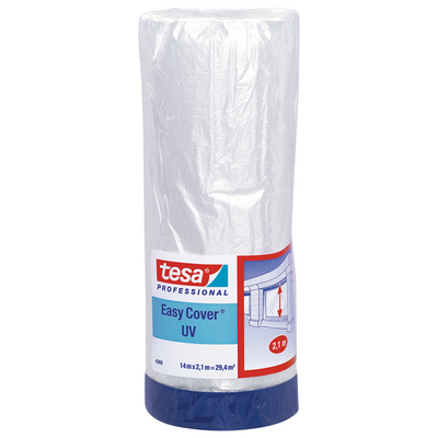 Tesa professionnel 1003395 - tesa easy cov.uv 2100mmx14m | 8 pièces