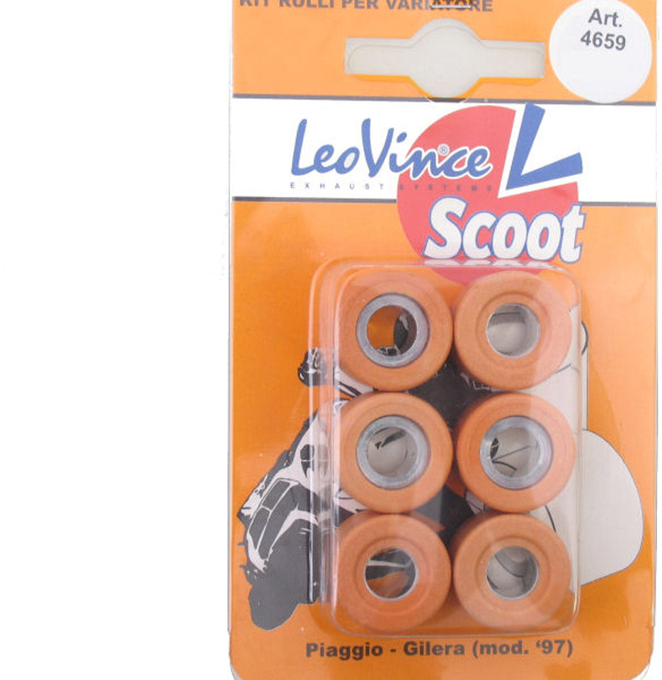 Leovince vario roller set leo vince 19x15.5 4.8 gramme
