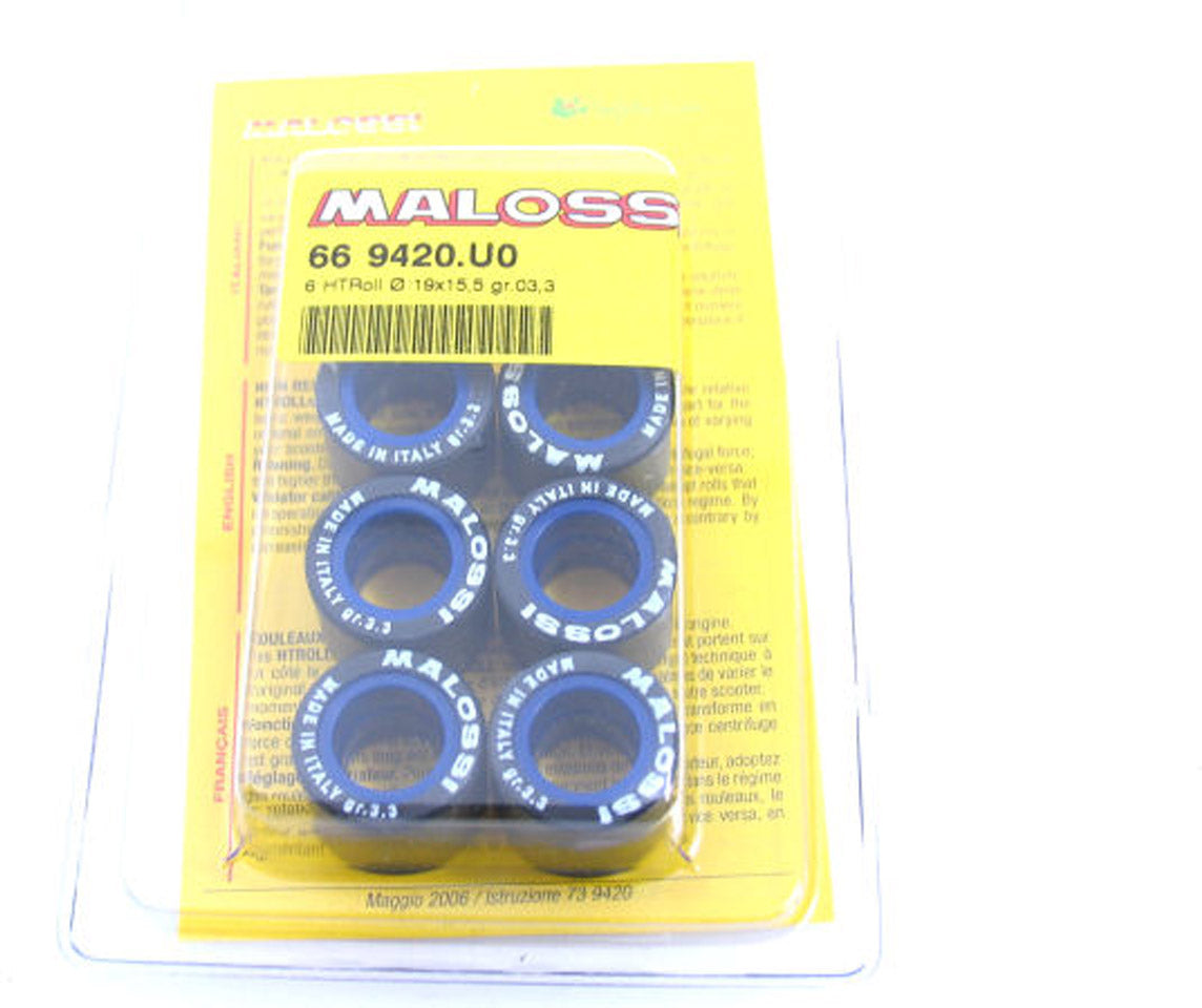 Ensemble malossi varorol 19x15,5 3,8 grammes