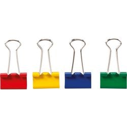 Pinces à papier office depot gamme de couleurs 19 mm
