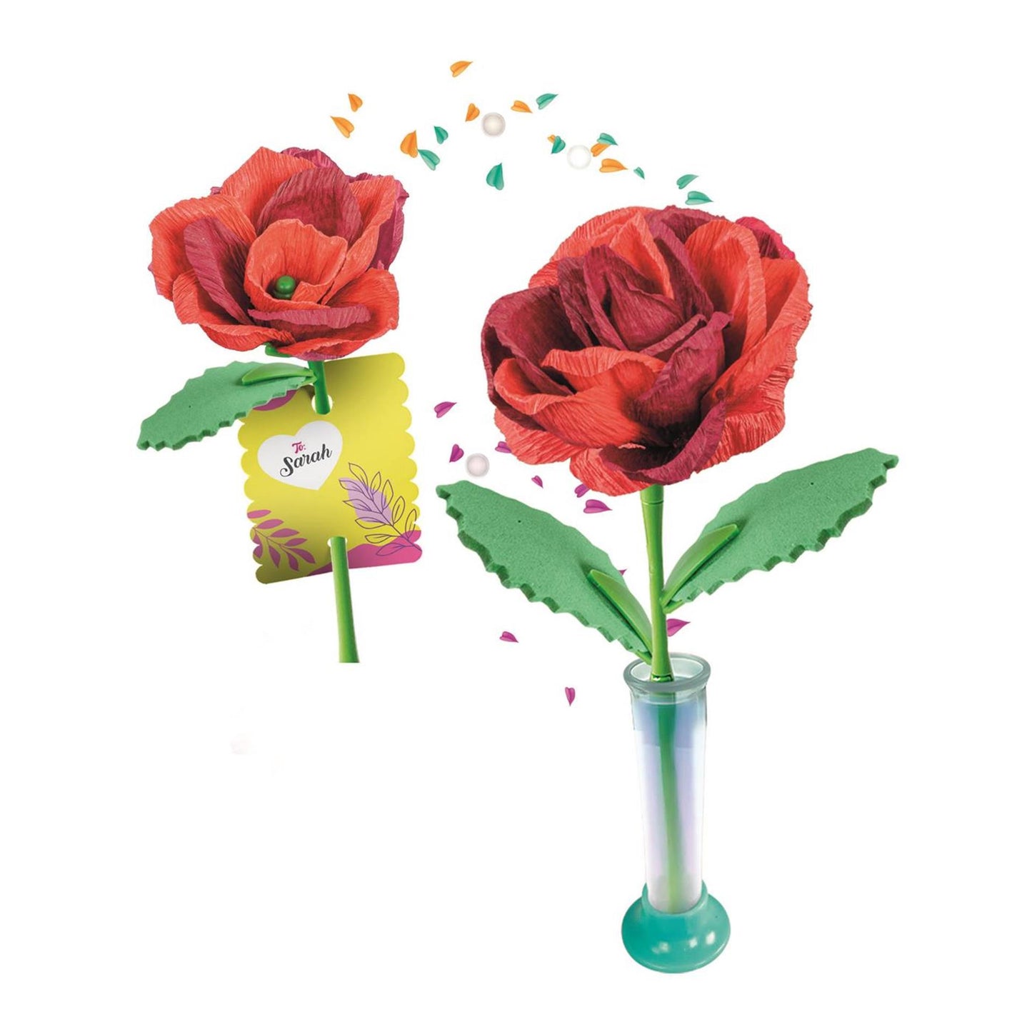 Les fleurs parfumées de Clementoni font la rose