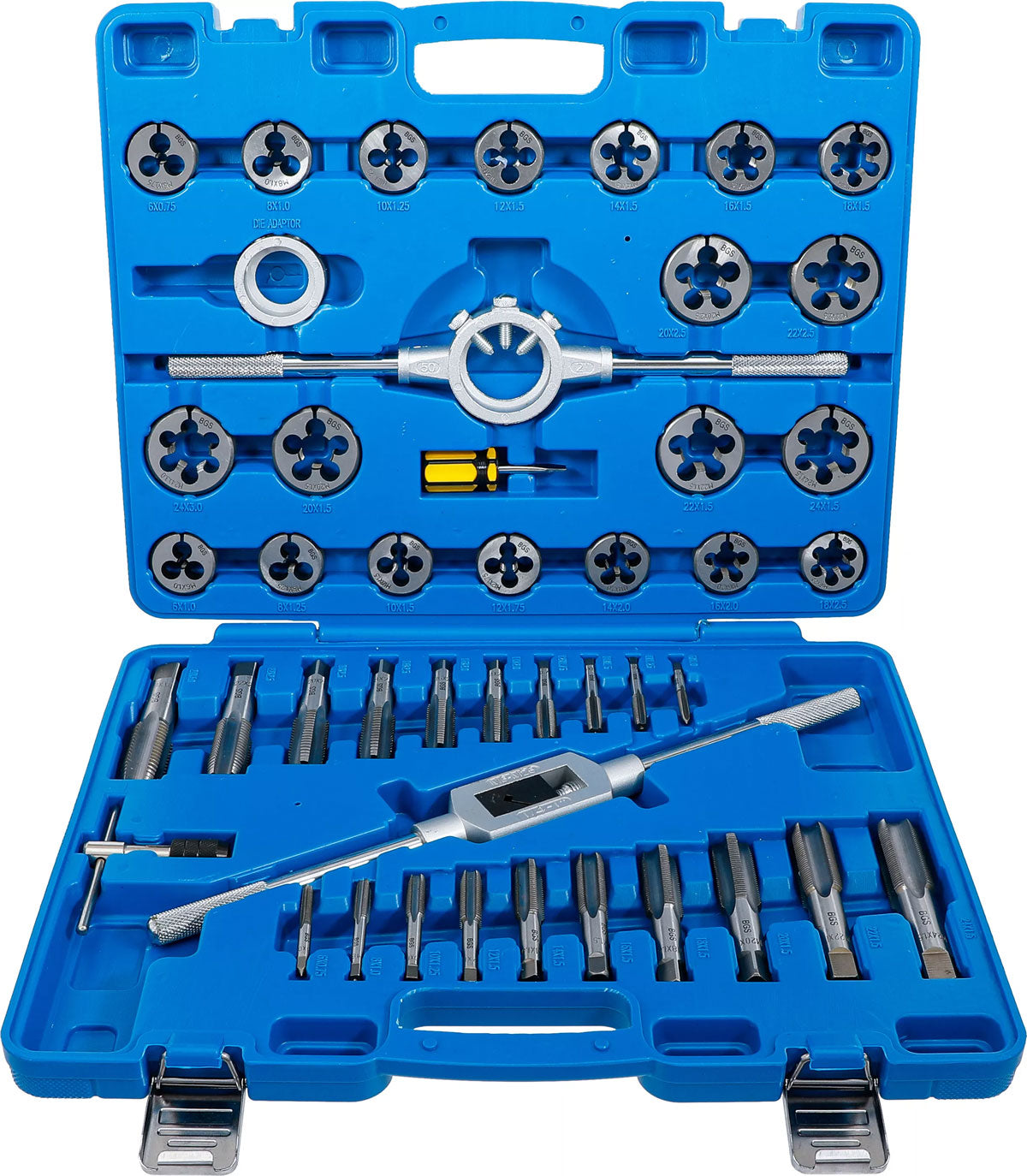 Bgs technic jeu de filetages m6 - m24 45 pcs.