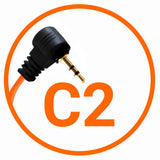 MIOPS Camera Connection Cable Canon C2 Orange - afbeelding 1