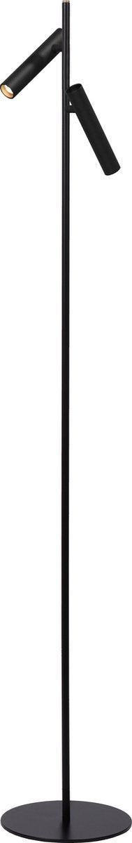 Lucide philon - lampe de lecture - ø 23 cm - LED dimmable - 2x4,5w 3000k - noir