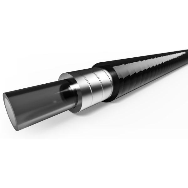 Elvedes Dropper câble extérieur 3,65 mm rouleau 30m Superflex noir