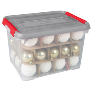 Boîte de rangement Curver Noël 50 litres incl.