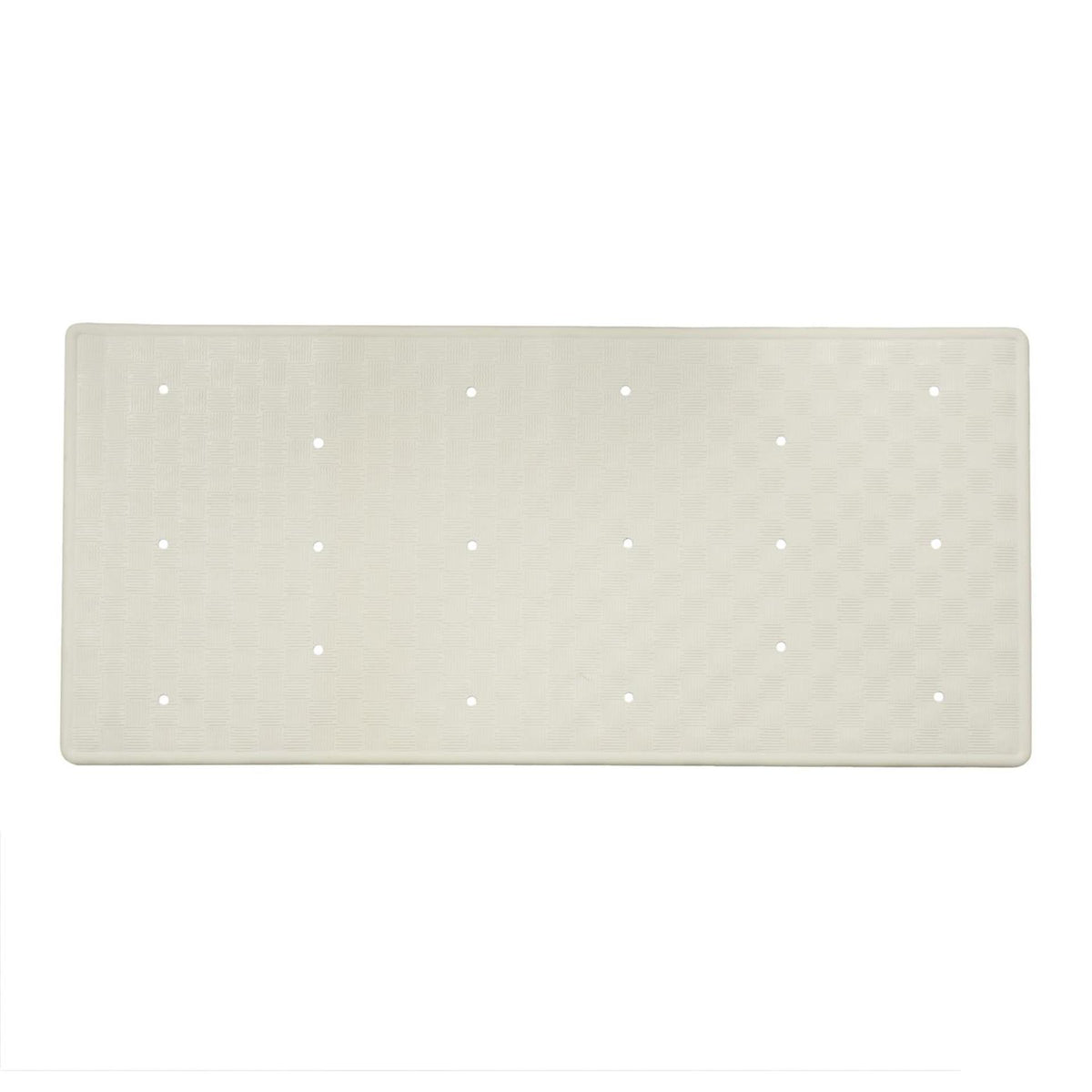Mat de bain hollandais Anti -slip 35x75 blanc