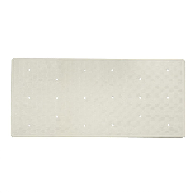 Mat de bain hollandais Anti -slip 35x75 blanc
