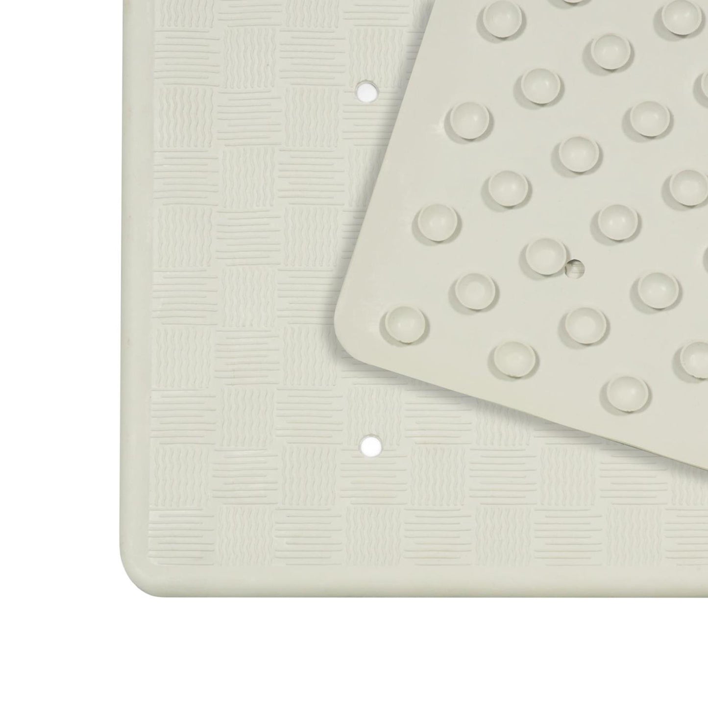 Mat de bain hollandais Anti -slip 35x75 blanc