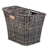 Basil Bremen Rattan Look FM - Panier à vélo - First - Dark Brown