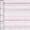 Papier d'emballage Creativ company, griffonnages, l: 70 cm, 80 gr, rouge, blanc, 4 m 1 rouleau