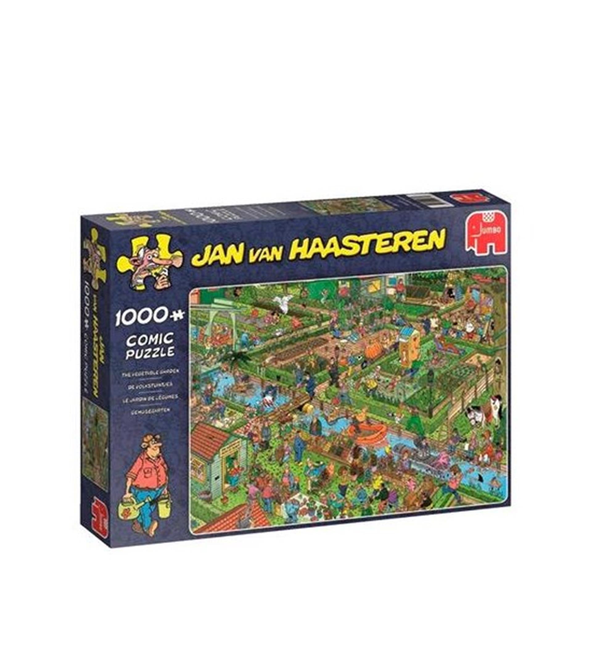 Puzzle jumbo jvh les jardins familiaux 1000pc