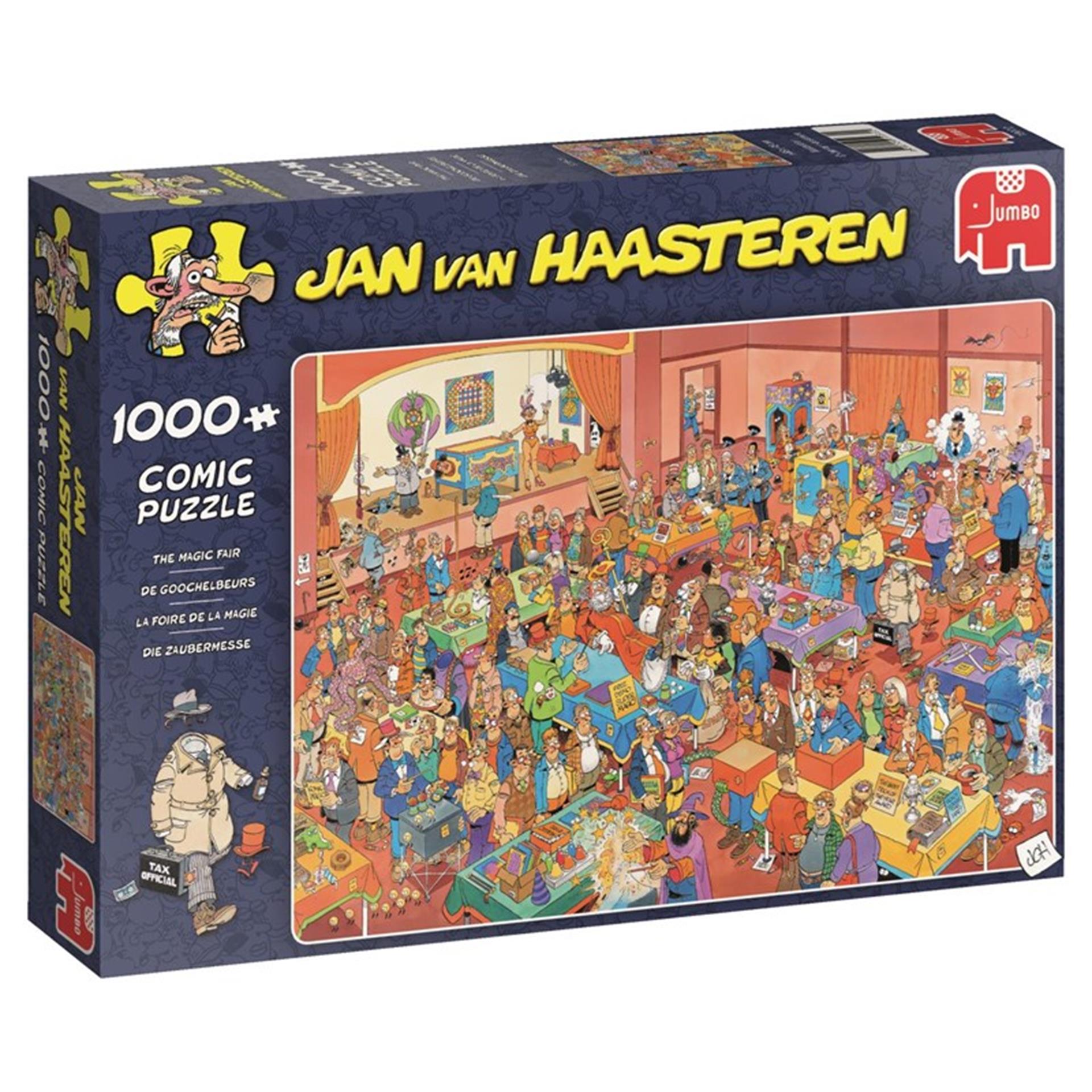 Puzzle jumbo Jan van Haasteren de Gooochelbeurs 1000 pièces