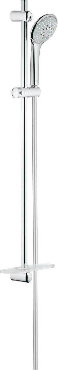Ensemble de douche Grohe euphoria champagne - douchette à main ø 11 cm - tringle de douche 90 cm - flexible de douche 175 cm