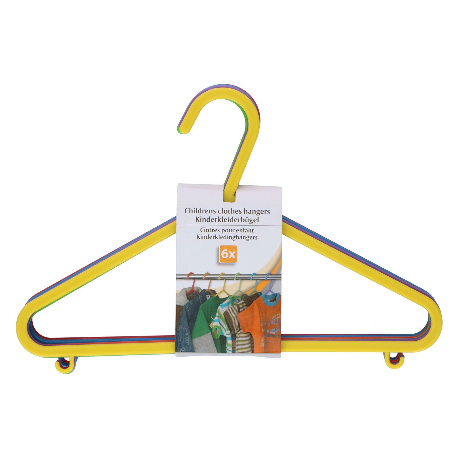Cintre de vêtements pour enfants, 6dlg.