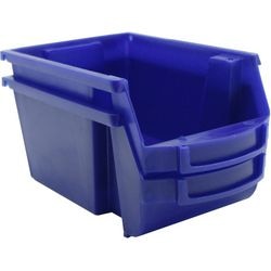 Poubelle de rangement viso spacy2b 1l 10,1 x 15,7 x 7 cm bleu
