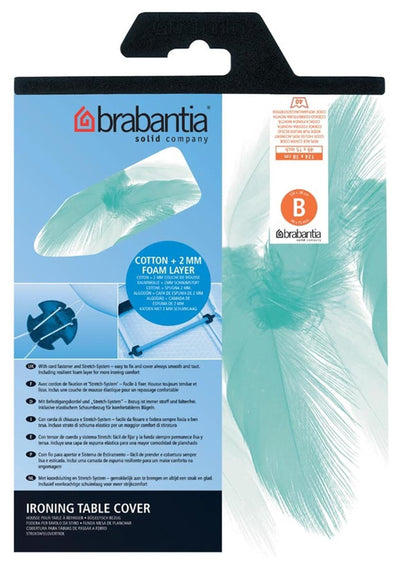 Brabantia Ironing Board Cover 124 x 38 cm Color Assorti