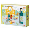 Jouet tendre Toys Toys Épicerie en bois + sac en toile